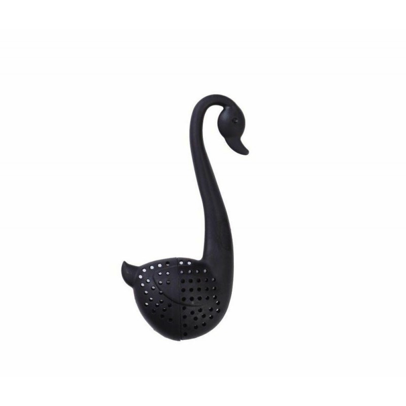 Swan Shaped Novelty Black Tea Infuser Strainer Filter